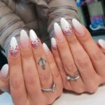 Babyboomer Glitzer Ausgefallen Nageldesign