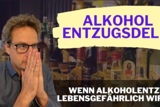 alkoholentzug symptome